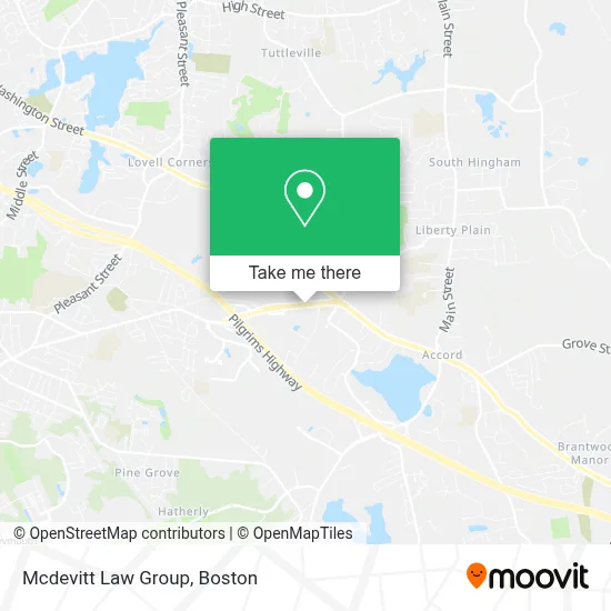 Mcdevitt Law Group map