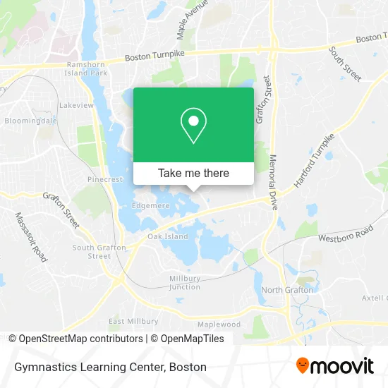 Gymnastics Learning Center map