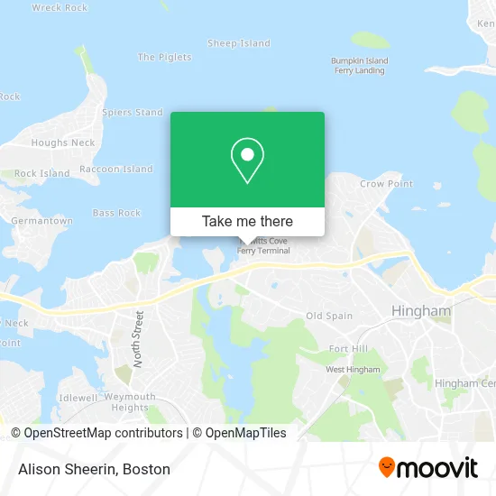 Alison Sheerin map