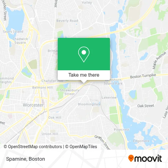 Spamine map