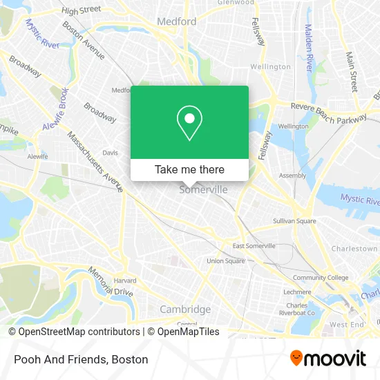 Pooh And Friends map