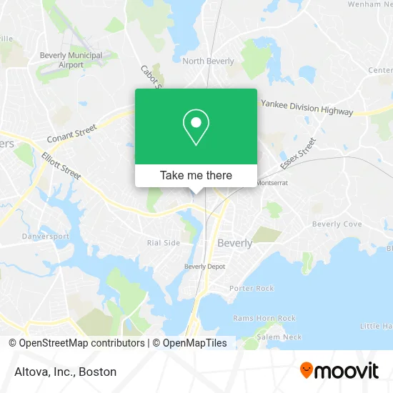 Altova, Inc. map