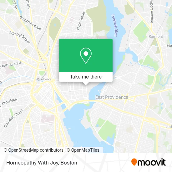 Homeopathy With Joy map