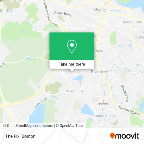 The Fix map