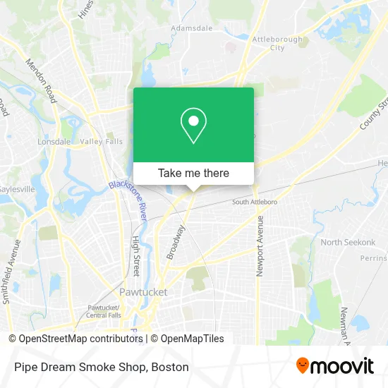 Pipe Dream Smoke Shop map
