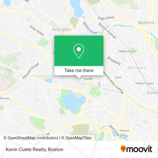 Kevin Cueto Realty map
