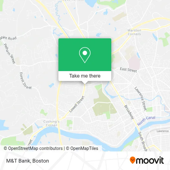 M&T Bank map