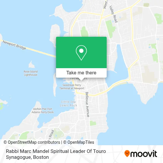 Rabbi Marc Mandel Spiritual Leader Of Touro Synagogue map