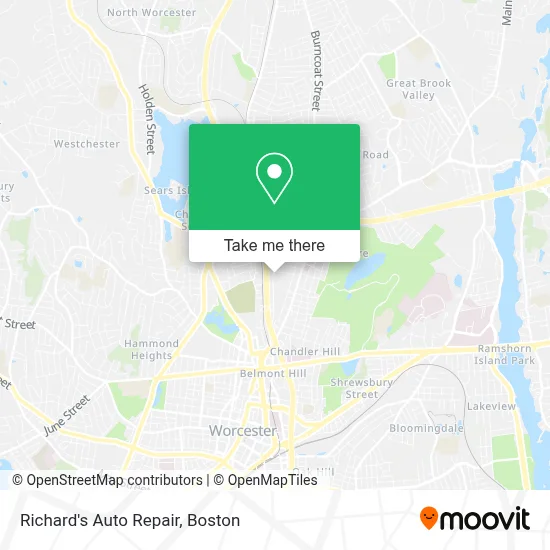 Richard's Auto Repair map