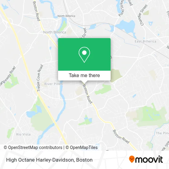 High Octane Harley-Davidson map