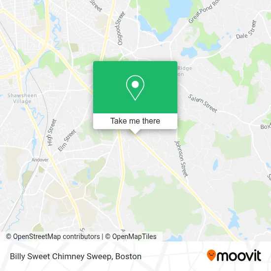 Billy Sweet Chimney Sweep map