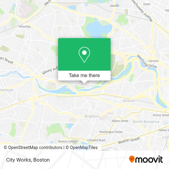 City Works map