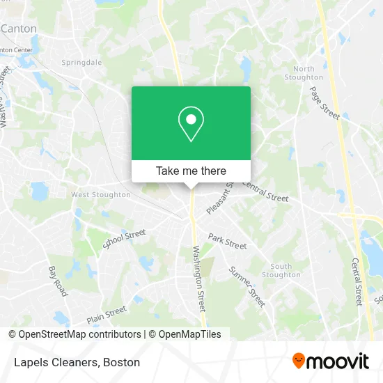 Lapels Cleaners map