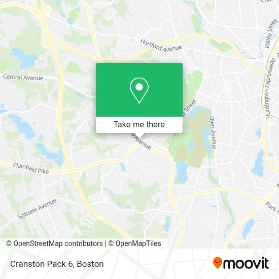Cranston Pack 6 map