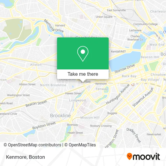 Kenmore map