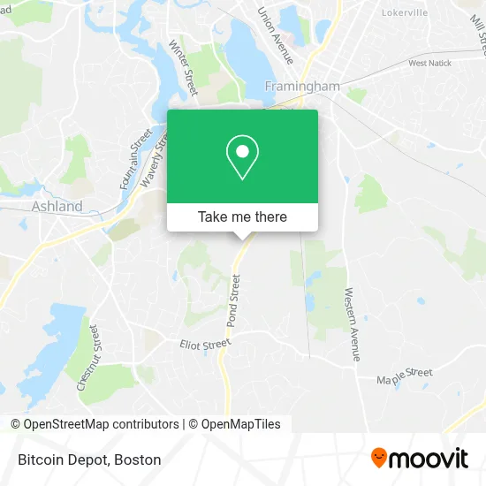Bitcoin Depot map