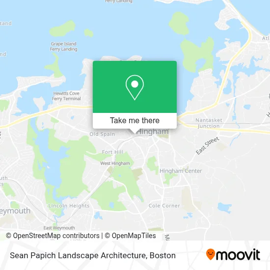 Sean Papich Landscape Architecture map