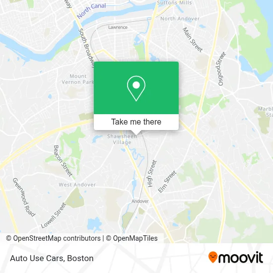 Auto Use Cars map