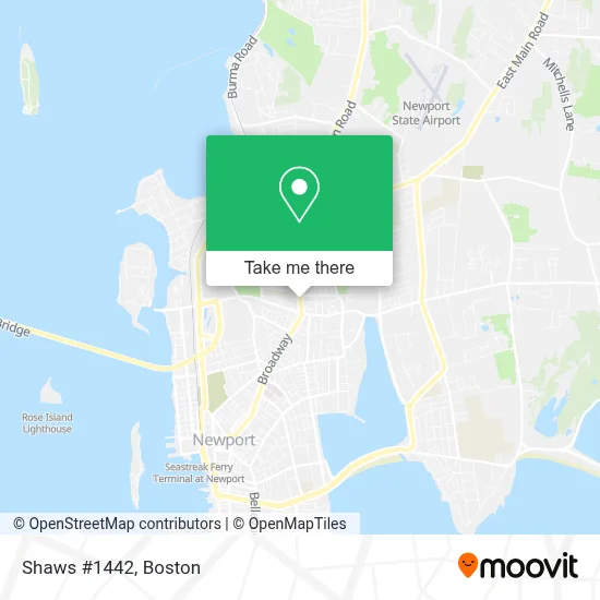 Shaws #1442 map