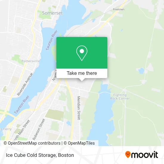 Ice Cube Cold Storage map