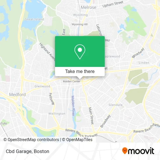 Cbd Garage map