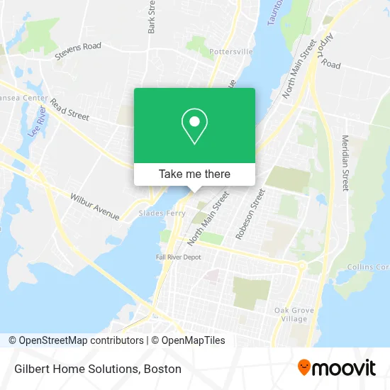 Gilbert Home Solutions map