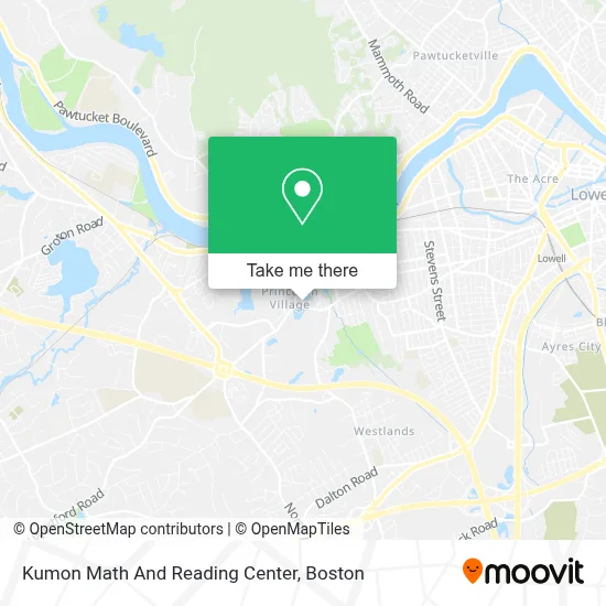 Kumon Math And Reading Center map