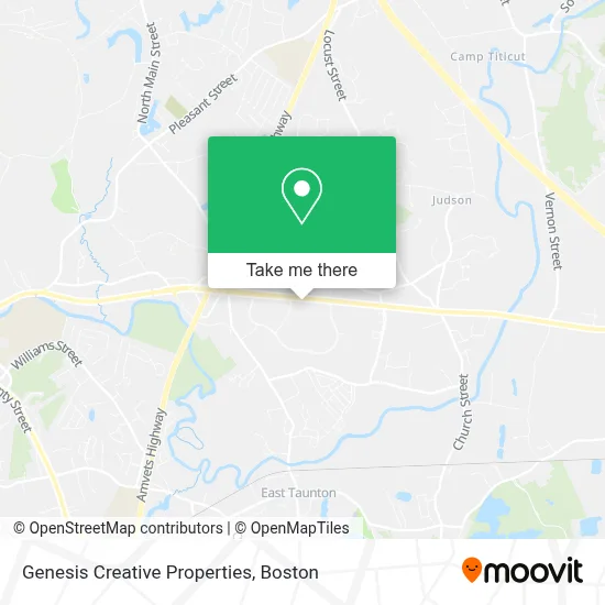 Genesis Creative Properties map