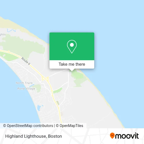 Highland Lighthouse map