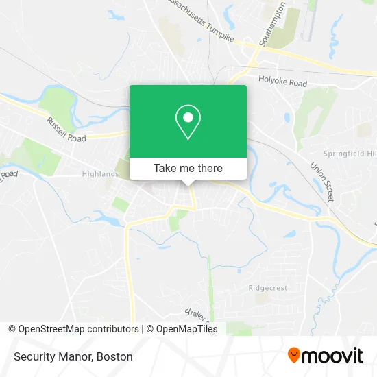 Security Manor map