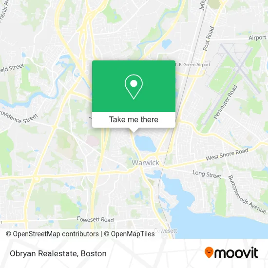 Obryan Realestate map
