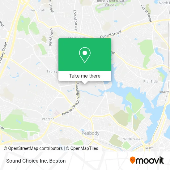 Sound Choice Inc map