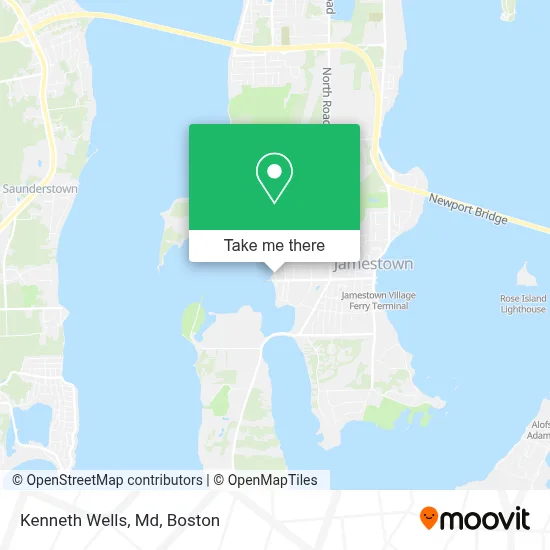 Kenneth Wells, Md map