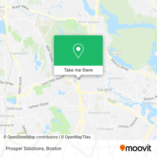 Prosper Solutions map