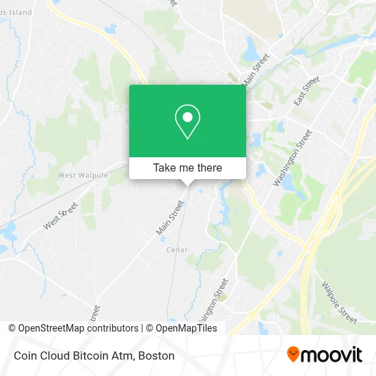 Coin Cloud Bitcoin Atm map