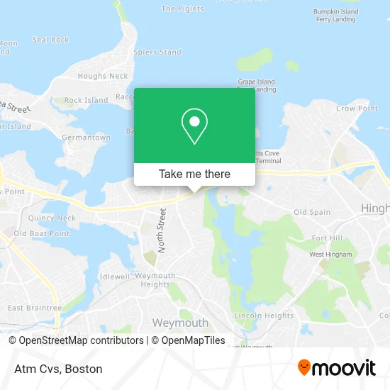 Atm Cvs map