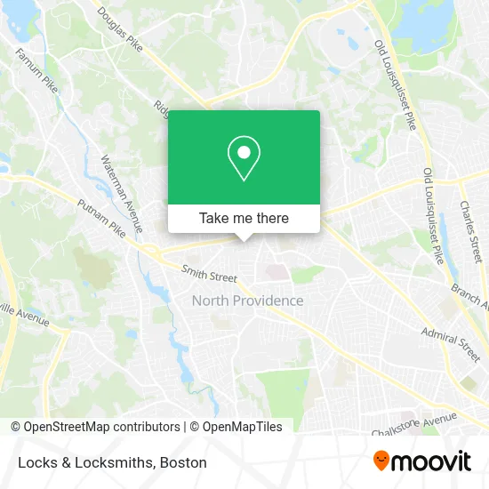 Locks & Locksmiths map