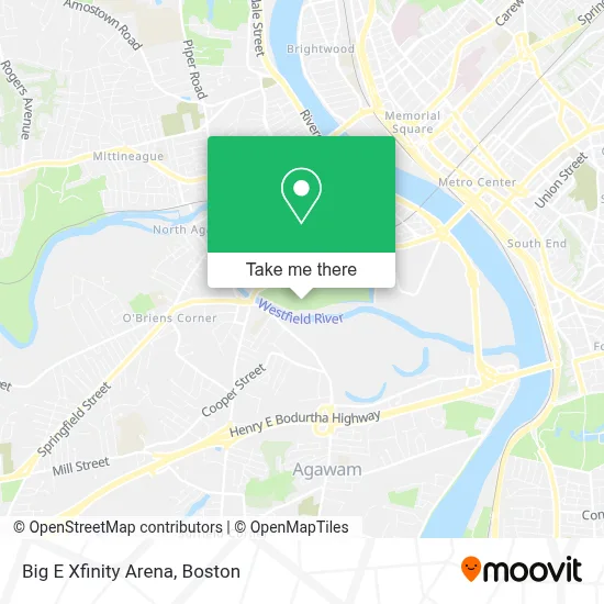 Big E Xfinity Arena map