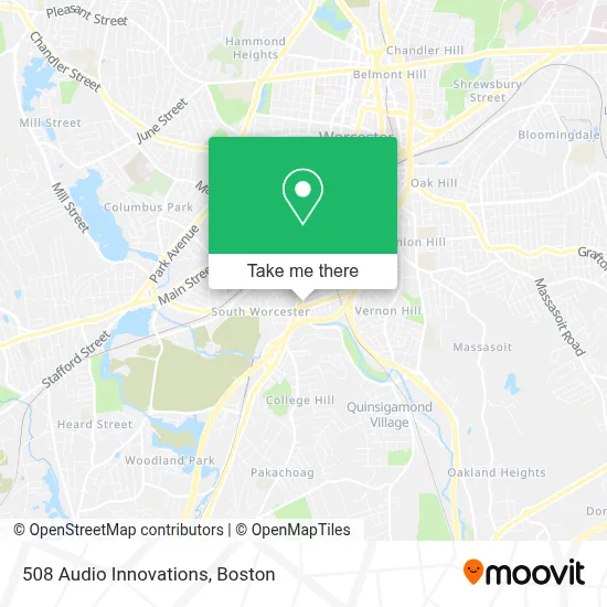 508 Audio Innovations map
