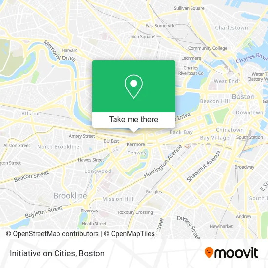 Initiative on Cities map