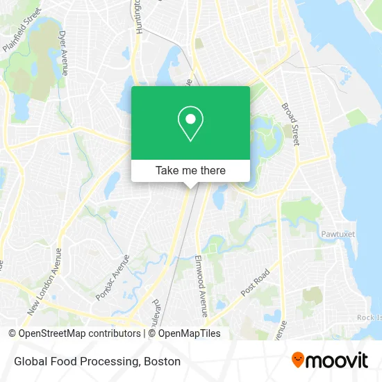 Global Food Processing map