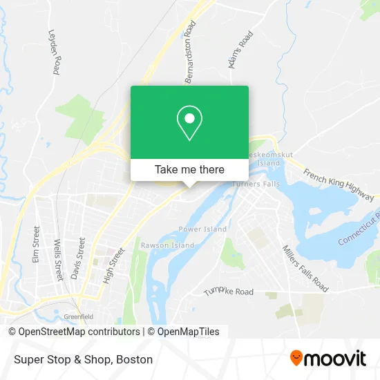 Super Stop & Shop map
