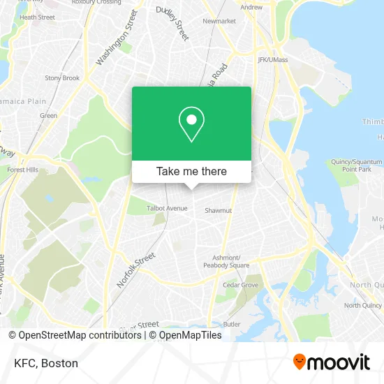 Kfc map
