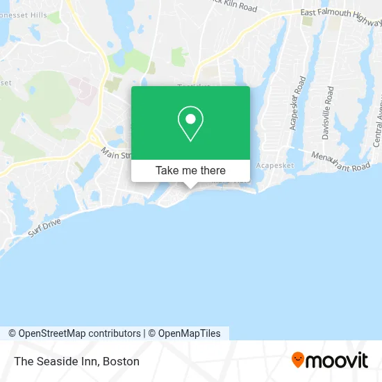 The Seaside Inn map