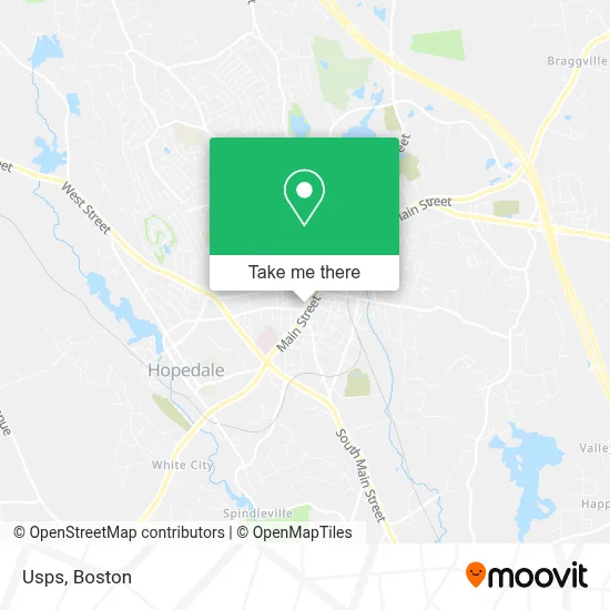Usps map