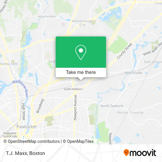 T.J. Maxx map