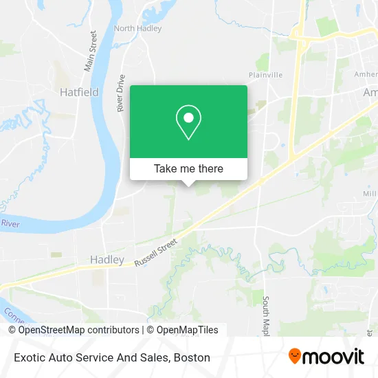 Exotic Auto Service And Sales map