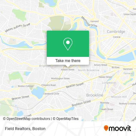 Field Realtors map
