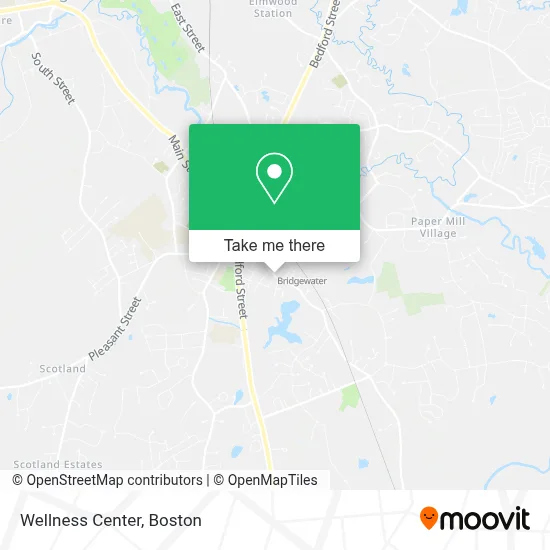 Wellness Center map