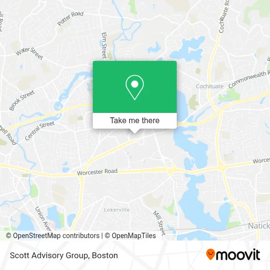 Scott Advisory Group map